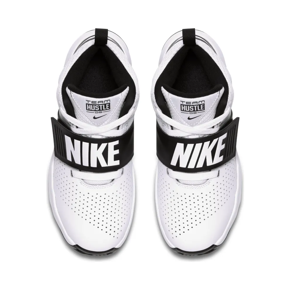 Nike Team Hustle D 8 “White / Black” (881942-100)