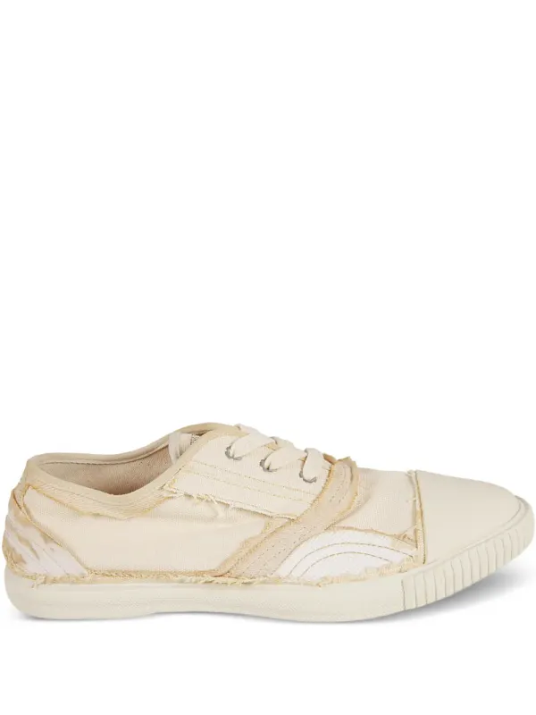 Maison Margiela Sneakers with franje detail – Beige (S97WS0063MP6835HA328)