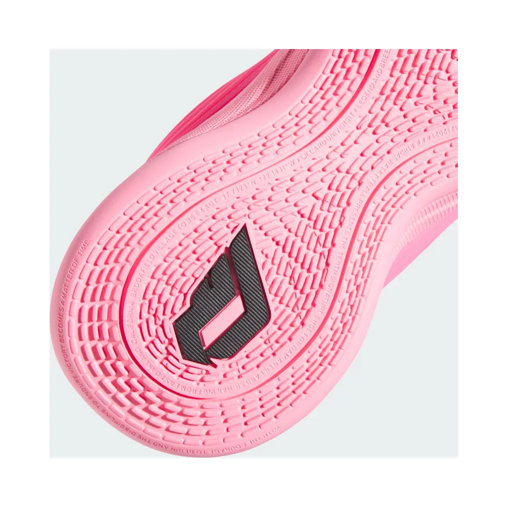 adidas Dame X Shoes Kids “Beam Pink / Core Black / Lucid Pink” (KJ6559)