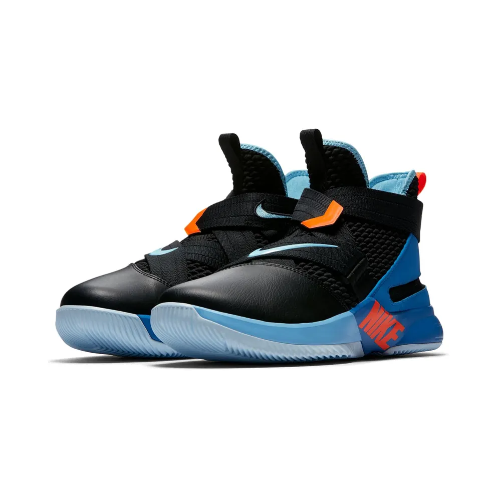 LeBron Soldier 12 White/Flash Crimson-Dark Grey (AV3812-001)