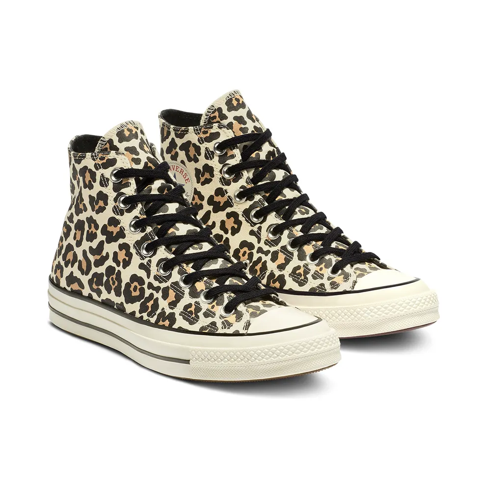 Converse Chuck Taylor All-Star 70s Hi Cheetah Print Driftwood Mult/Light Fawn (163406C)