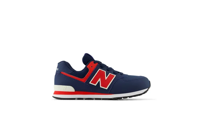 New Balance 574 Navy Red White