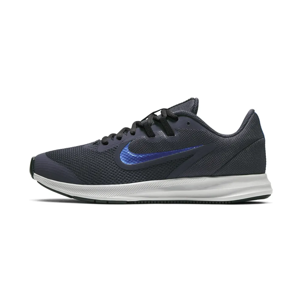 Nike Downshifter 9 “Gridiron / Black / Atmosphere Grey / Mountain Blue” (AR4135-005)