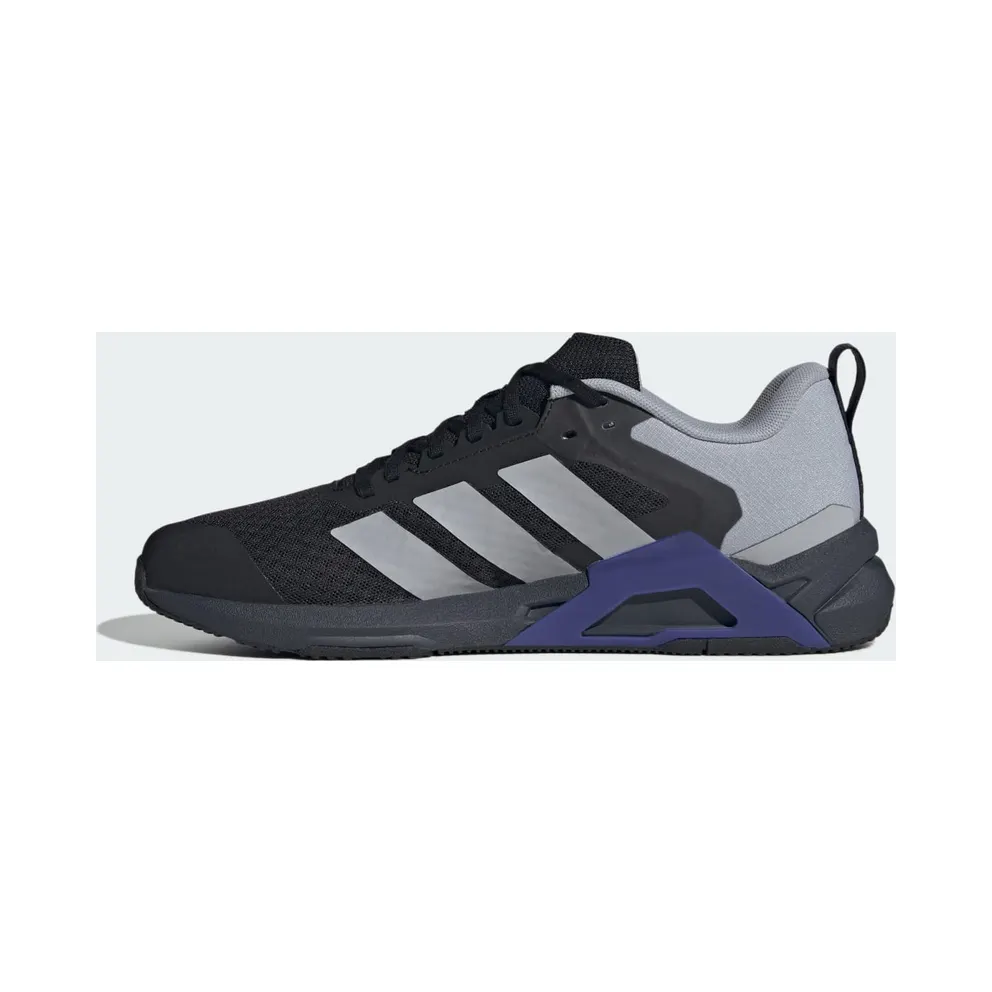 Adidas Dropset Control Training Shoes Core Black / Halo Silver / Pure Purple (KJ9162)
