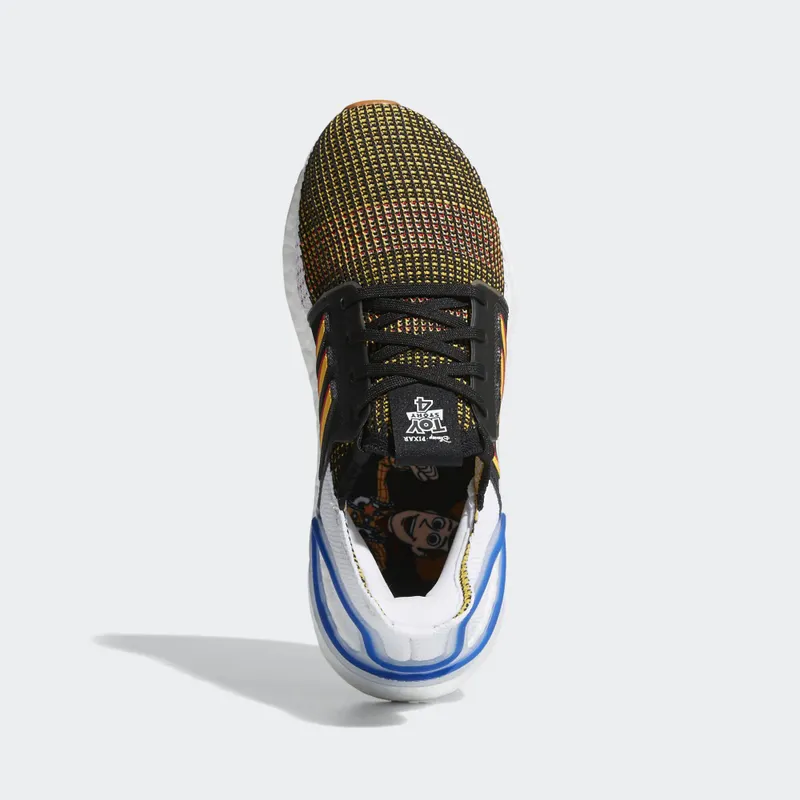 adidas Ultraboost 19 Active Gold Scarlet (GS) Core Black/Active Gold/Scarlet (EF0934)