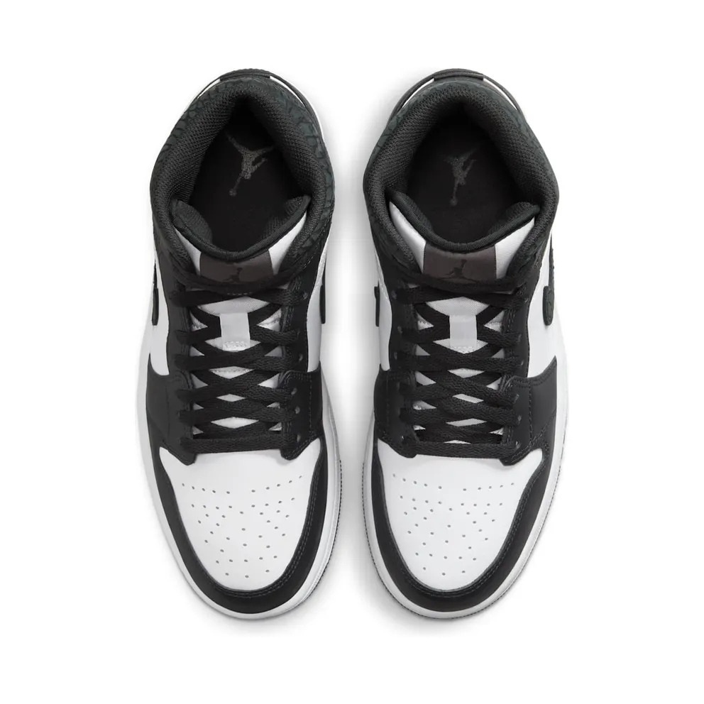Nike Air Jordan 1 Mid SE Elephant Print Black (FB9911-001)