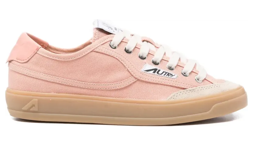 Autry Windscape low-top sneakers met vlakken – Roze (SCLWCU05CU05)