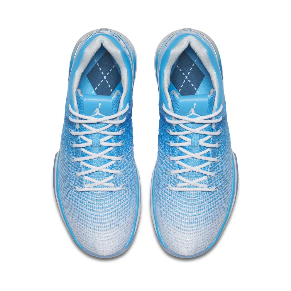 Jordan XXX1 Low UNC University Blue/White-College Navy (897564-407)