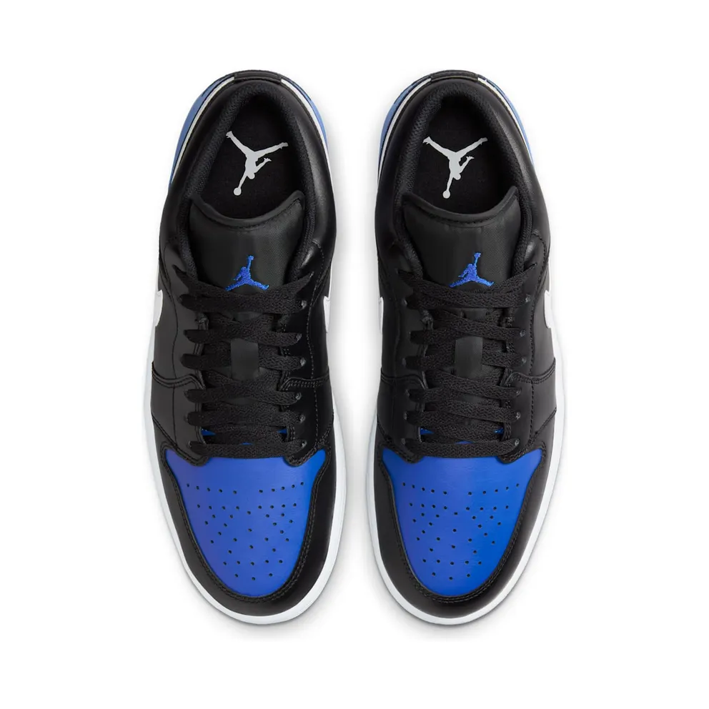 Jordan 1 Low “Black Royal Toe” (553558-042)
