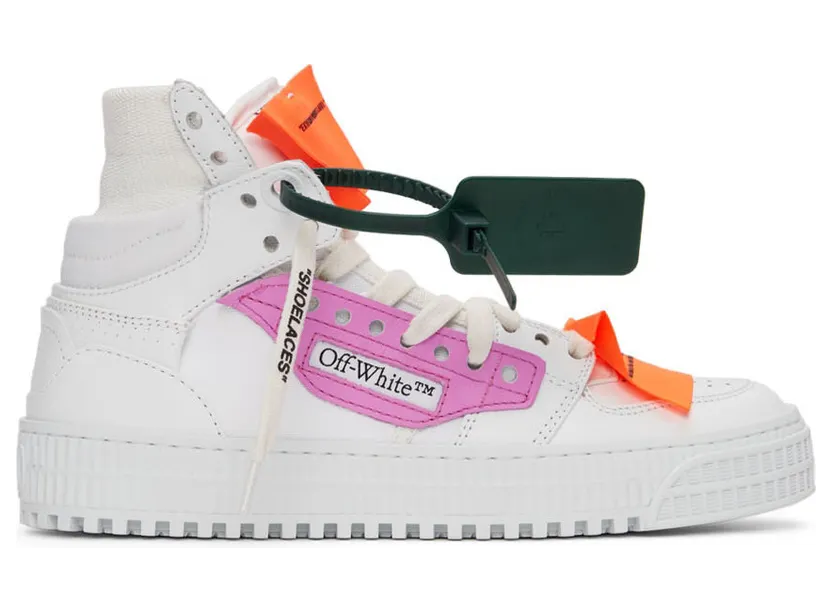 Off-White Off-White & Pink Off-Court 3.0 Sneakers (OWIA112S22LEA0010132)