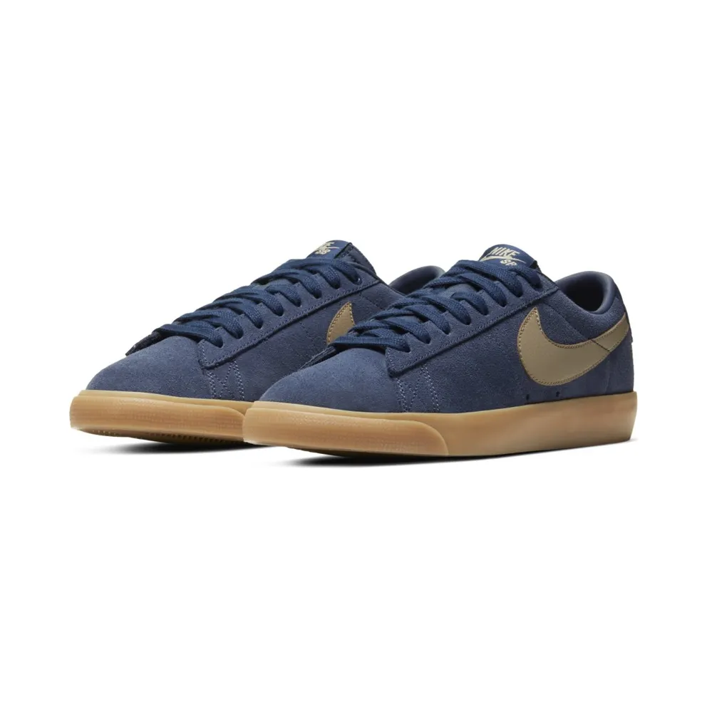Nike SB Blazer Low GT Navy Gum Midnight Navy/Gum Light Brown-Khaki (704939-403)