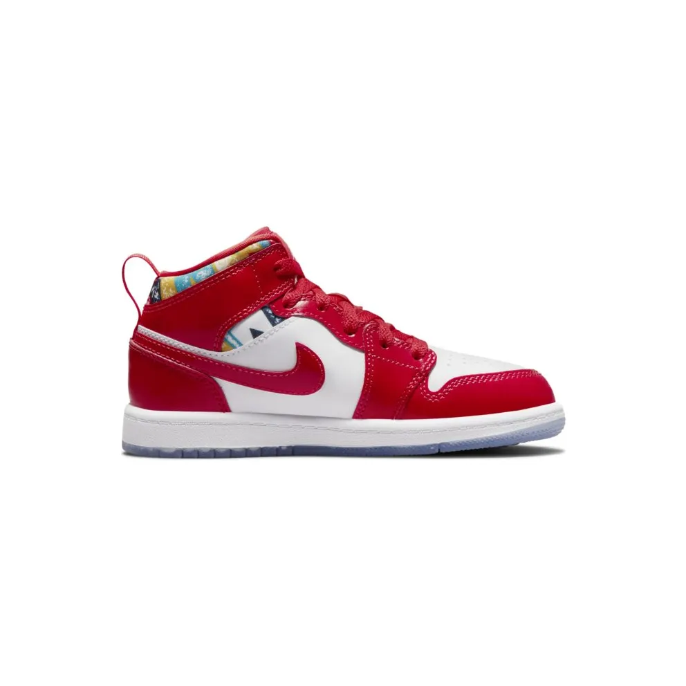 Jordan 1 Mid SE Barcelona Sweater (PS) (DC7249-600)