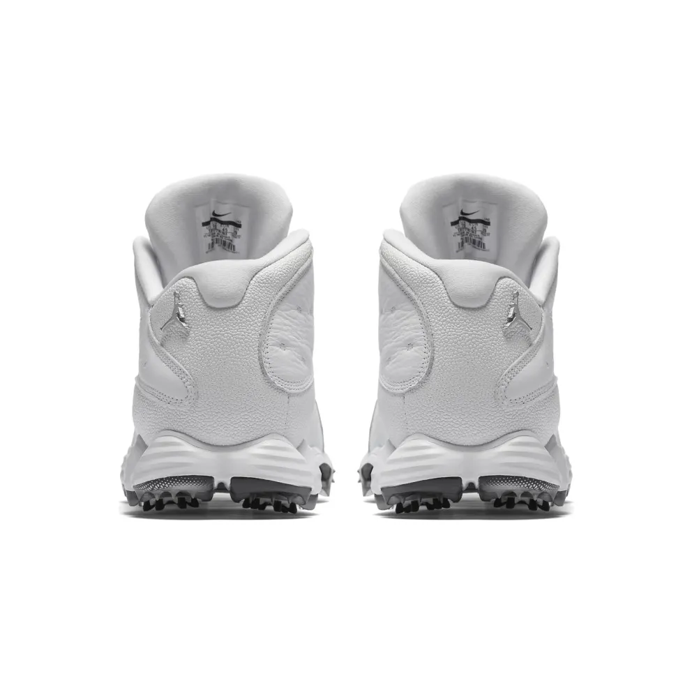 Jordan 13 Retro Golf Cleat White Black White/Black (917719-102)