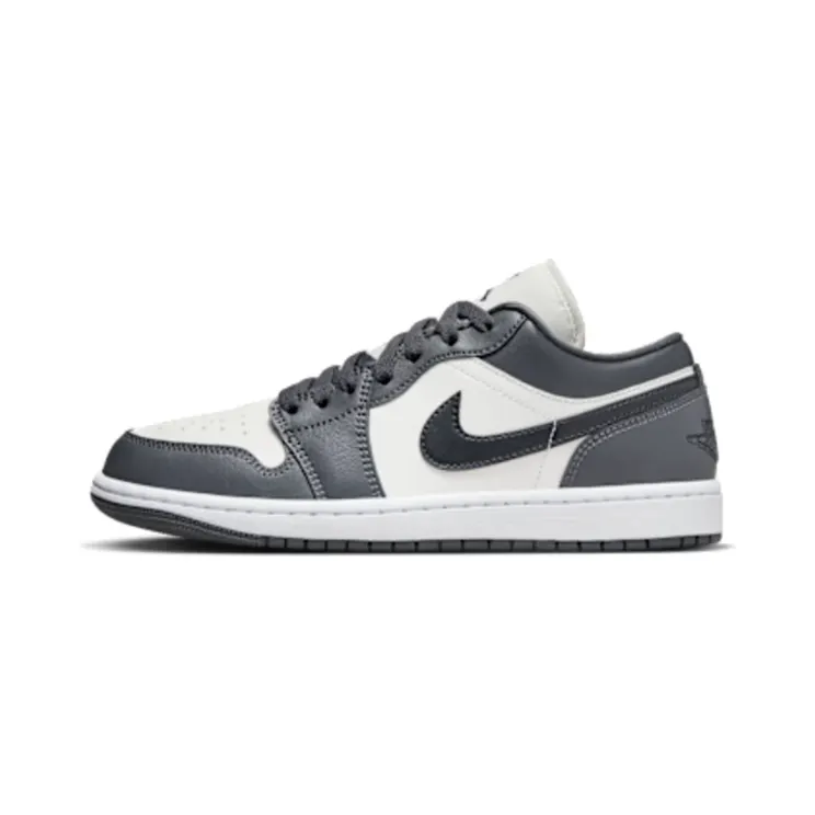 Nike Air Jordan 1 Low Sail Dark Grey (W) “Sail / Dark Grey / White / Off-Noir” (DC0774-102)
