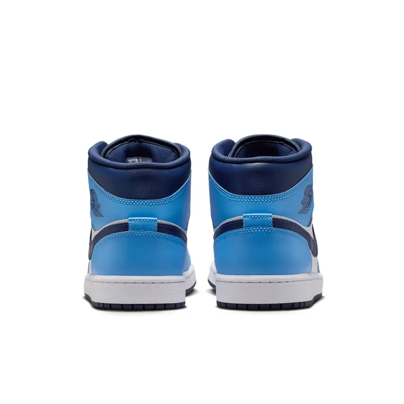 Jordan 1 Mid “University Blue Midnight Navy” (DQ8426-405)