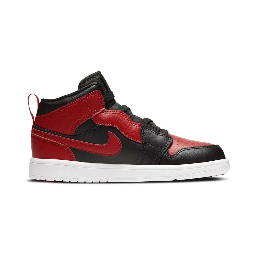 Jordan 1 Mid Alt Banned 2020 (PS) Black/University Red-Black-White (AR6351-074)