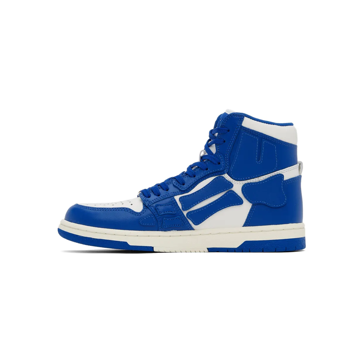 AMIRI Blue & White Skel Top Hi Sneakers (PS22MFS002-466) (3)