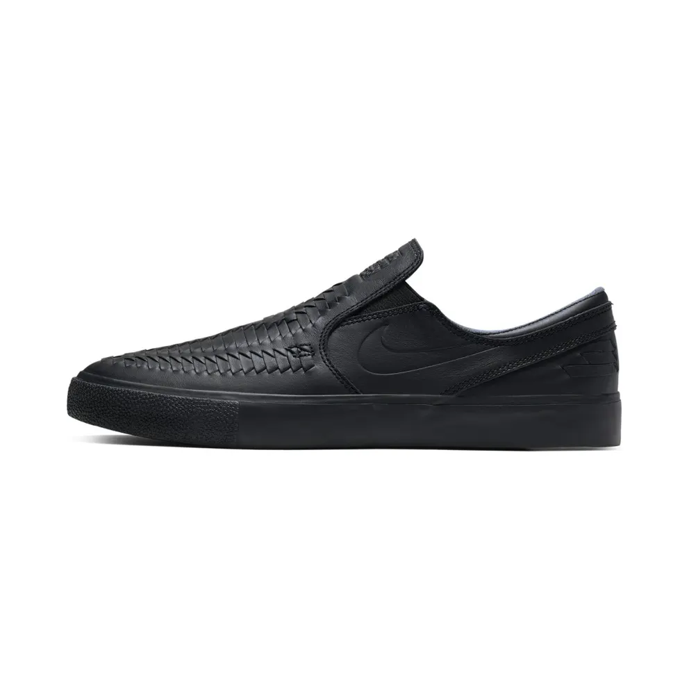 Nike SB Zoom Stefan Janoski Slip RM Crafted Woven Black Black/Black-Black-Black (AR4883-001)