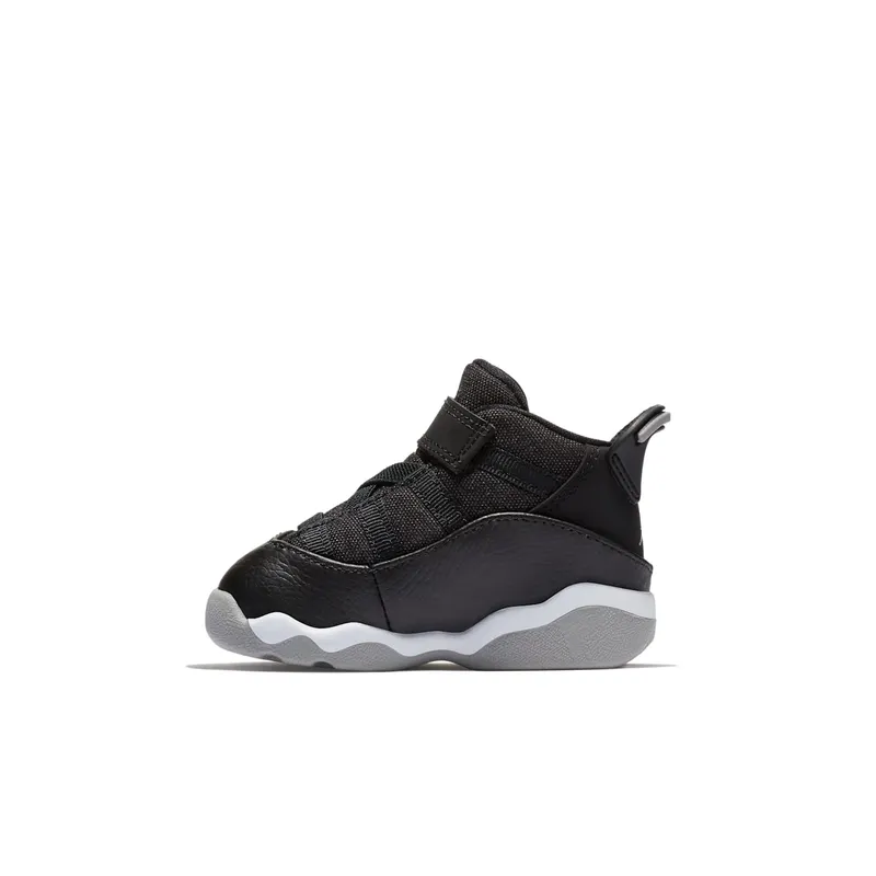 Jordan RETRO 6 RINGS TD “Black / Matte Silver / White” (323420-021)