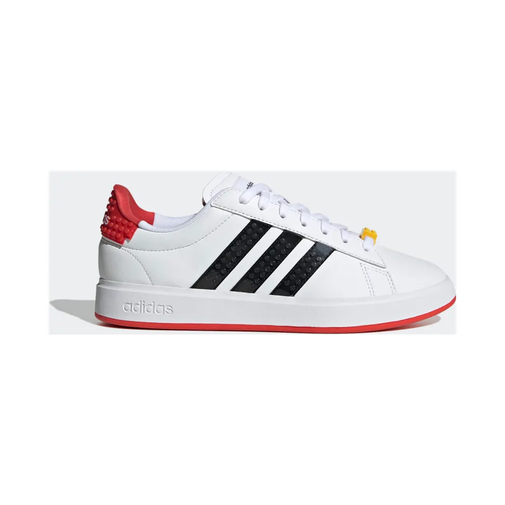 adidas Grand Court x LEGO Schuh 2.0 Cloud White / Core Black / Red (HP9383)