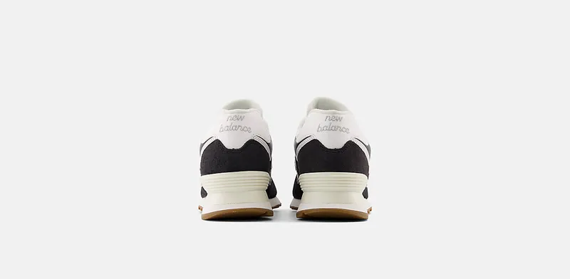 New Balance 574 Black White Gum (U574UG2)