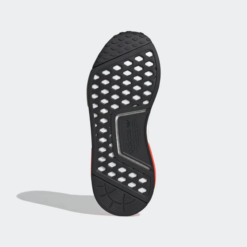 adidas NMD R1 Cloud White Solar Red (GS) Cloud White/Core Black/Solar Red (EF5860)