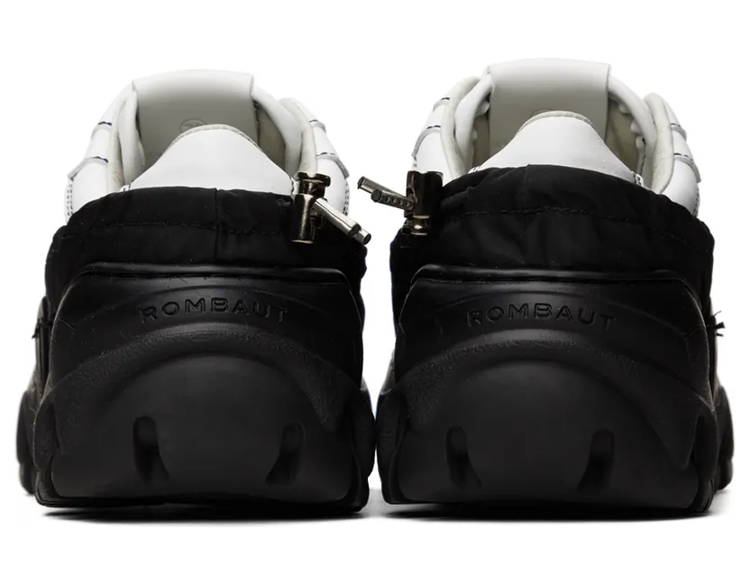 Rombaut White & Black Boccaccio II Sneakers (S21-B-004) (2)