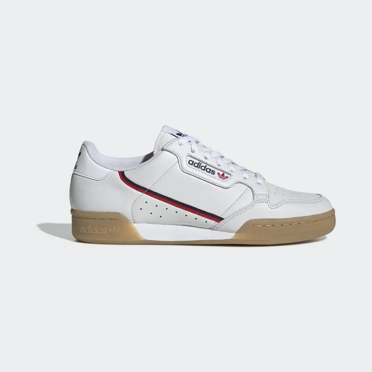 adidas Continental 80 Crystal White / Collegiate Navy / Scarlet (EE5393)
