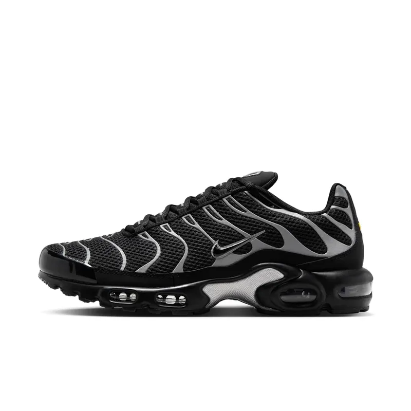 Nike Air Max Plus Premium Black Reflective Silver (HQ3029-001)