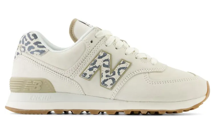 New Balance 574 Sea Salt Leopard Gum (WL574XD2)
