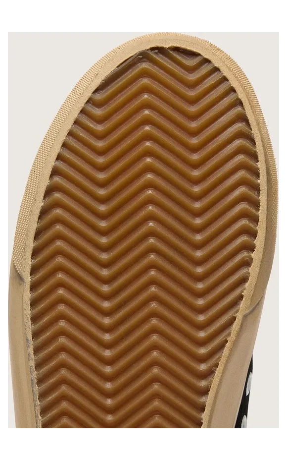 Golden Goose Super-Star Lab In Black Laminated Suede And Nylon With Raised Star And Laces With Crystals (GWF00997.F007985.90506) (5)