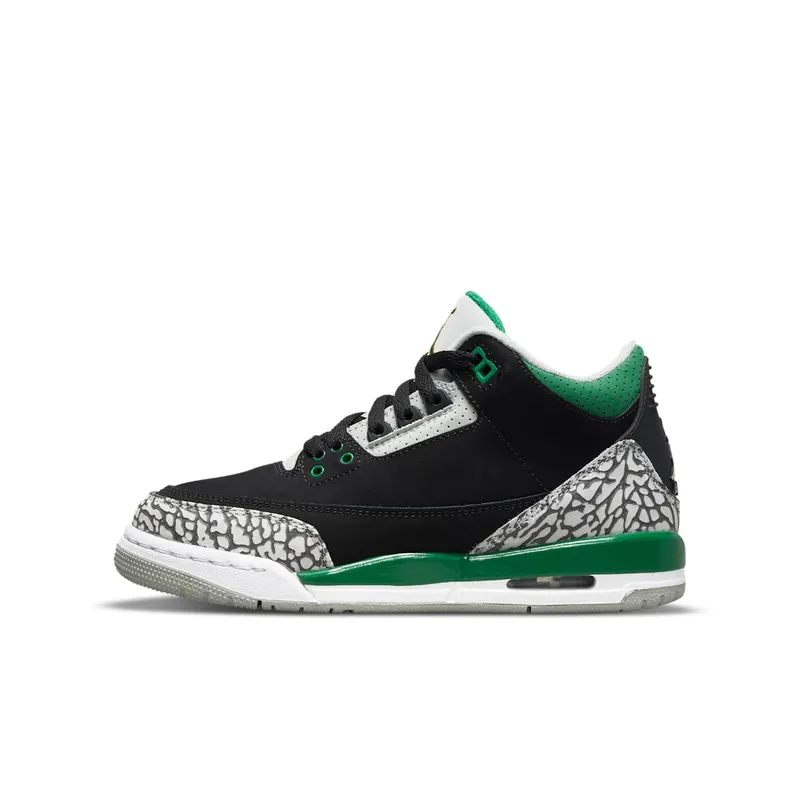 Air Jordan 3 Retro Pine Green (GS) (398614-030)
