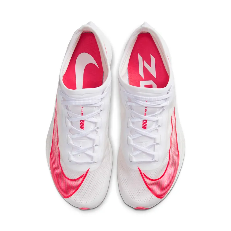 Nike Zoom Fly 3 White Laser Crimson White/Metallic Summit White-Laser Crimson (AT8240-101)