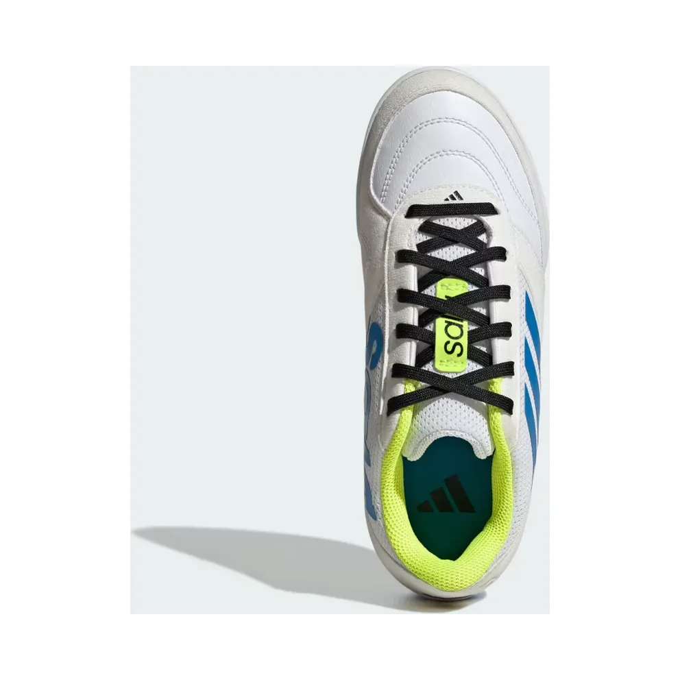 adidas Top Sala Competition II Indoor Football Shoes Kids “Cloud White / Lucid Ray Blue / Solar Yellow” (JP6986)