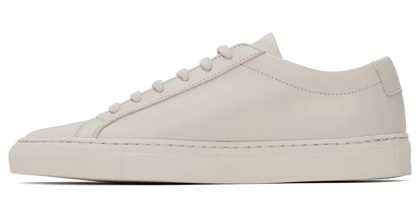 Common Projects White Original Achilles Low Sneakers (3701) (3)