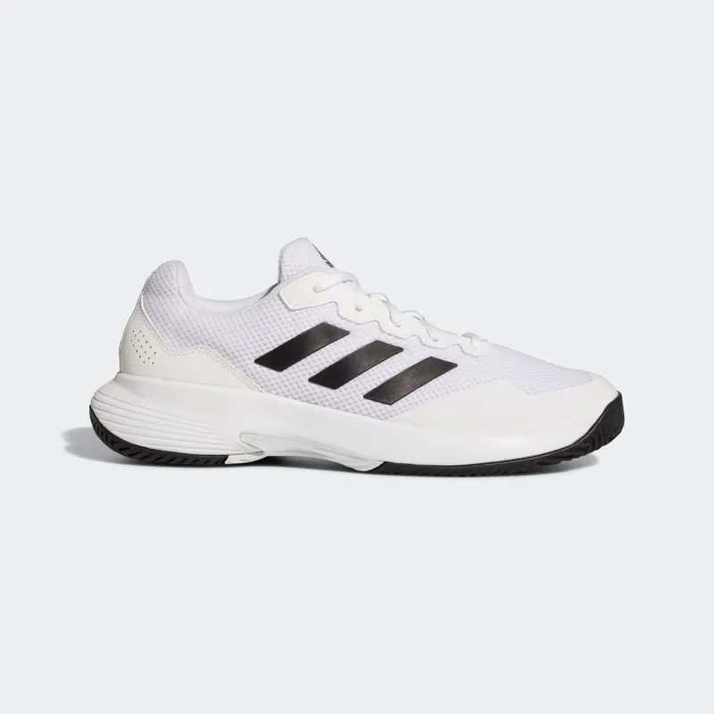 Adidas Gamecourt 2.0 Tennis Shoes Cloud White / Core Black / Cloud White (GW2991)