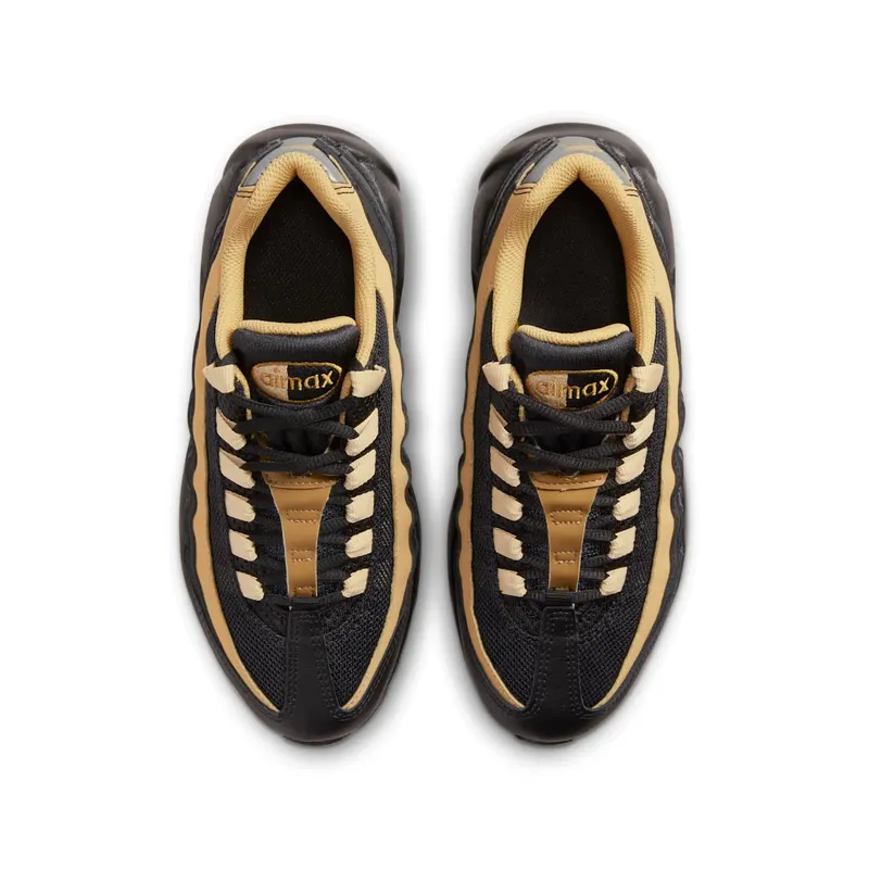 Nike Air Max 95 GS “Black / Gold” (CJ3906-016)