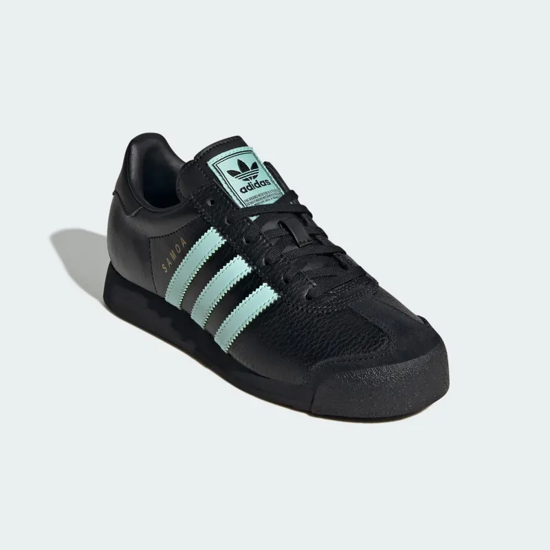 Adidas Samoa Core Black / Clear Mint / Gold Metallic (JQ5091)