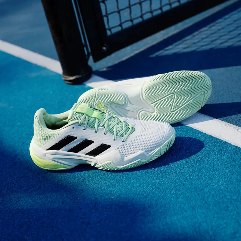 adidas Barricade 13 Cloud White Core Black Semi Green Spark (IG3114)