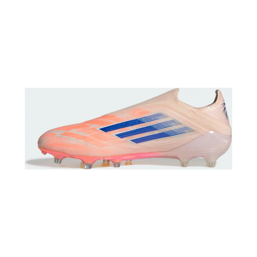 Adidas F50 Sparkfusion Elite Laceless FG “Bliss Orange / Lucid Blue / Beam Orange” (JQ6354)