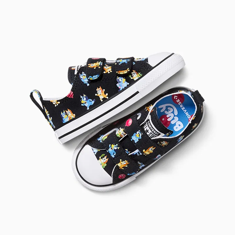 Converse Chuck Taylor All Star EasyOn Ox Bluey All Over Print Black (A16464C)