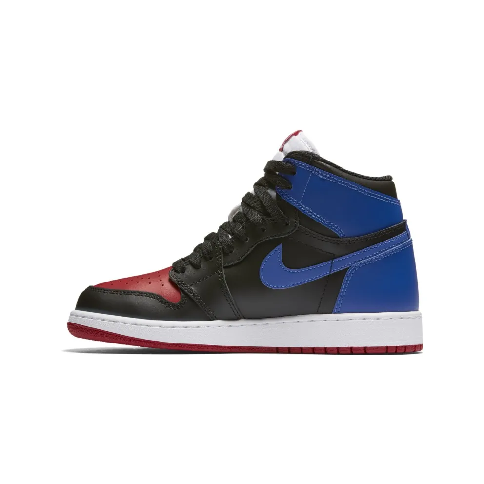 Jordan 1 Retro Top 3 (GS) Black/Varsity Red-Varsity Royal (575441-026)