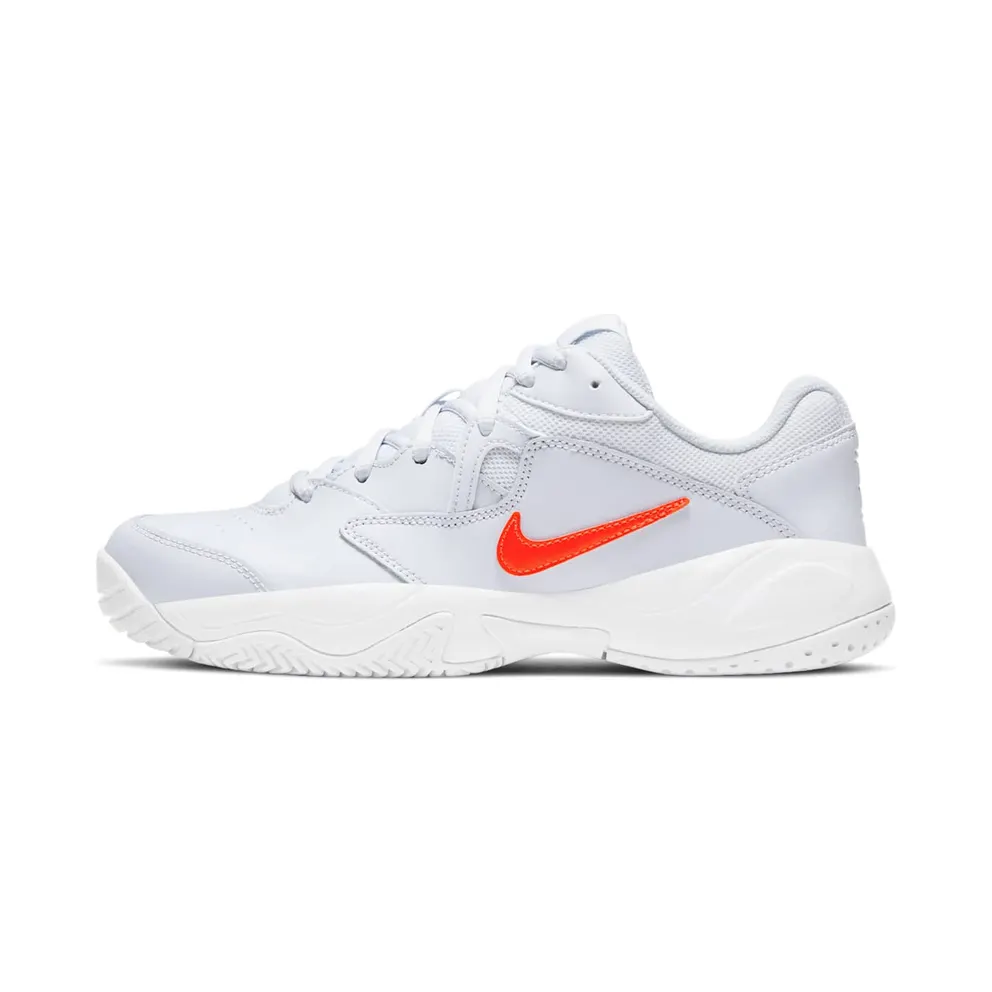 Nike Court Lite 2 Football Grey Bright Crimson (AR8838-005)