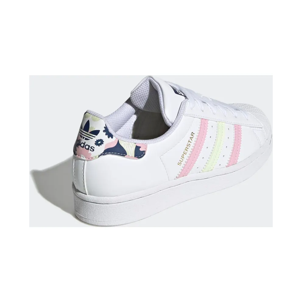 Adidas Superstar Cloud White / Almost Lime / True Pink (GY3330)