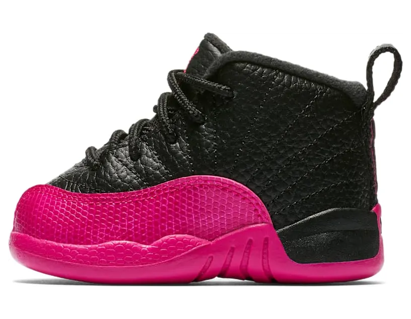 Jordan 12 Retro Black Deadly Pink (TD) (819666-026)