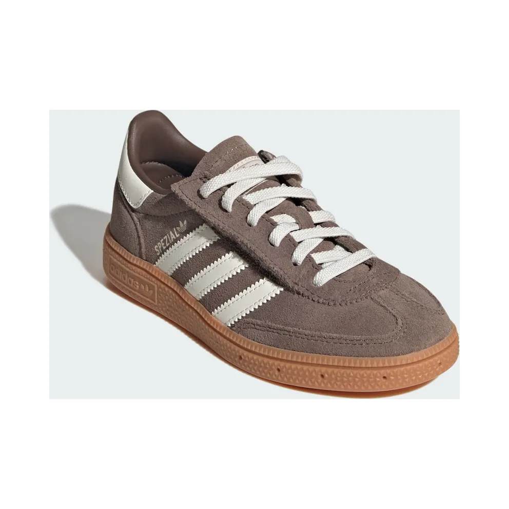 Adidas HANDBALL SPEZIAL COMFORT CLOSURE ELASTIC LACE Shoes Earth Strata / Off White / Gum (LA4008)
