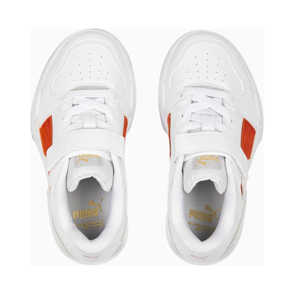 Puma Slipstream Suede FS with alternatieve sluiting White/Grey/Red (388684-06)