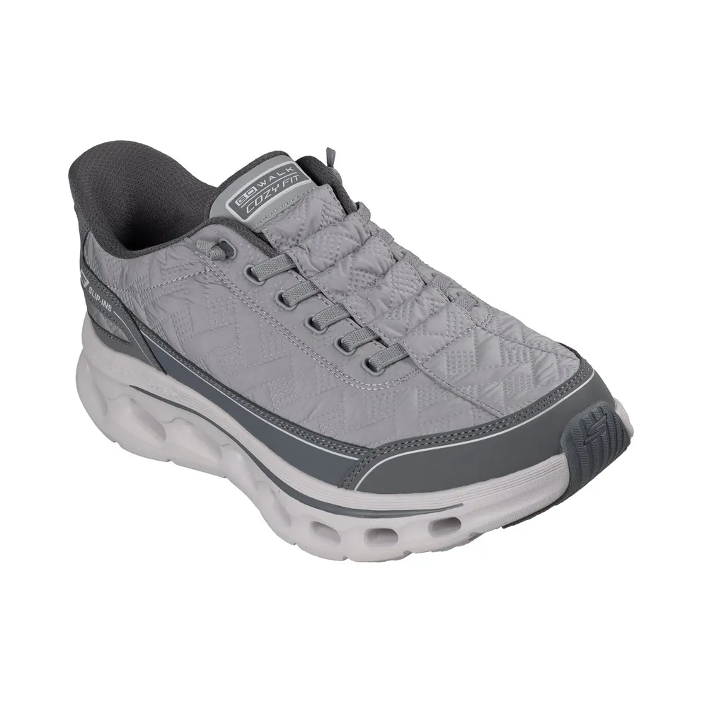 Skechers Slip-ins: GO Walk Glide-Step 2.0 “Cozy Fit Walker Sneaker Grey” (217035GRY)