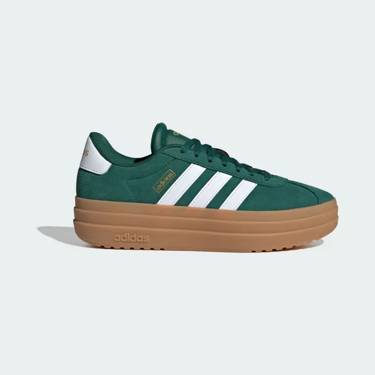 adidas VL Court Bold “Collegiate Green / Cloud White / Gold Metallic” (JP6917)