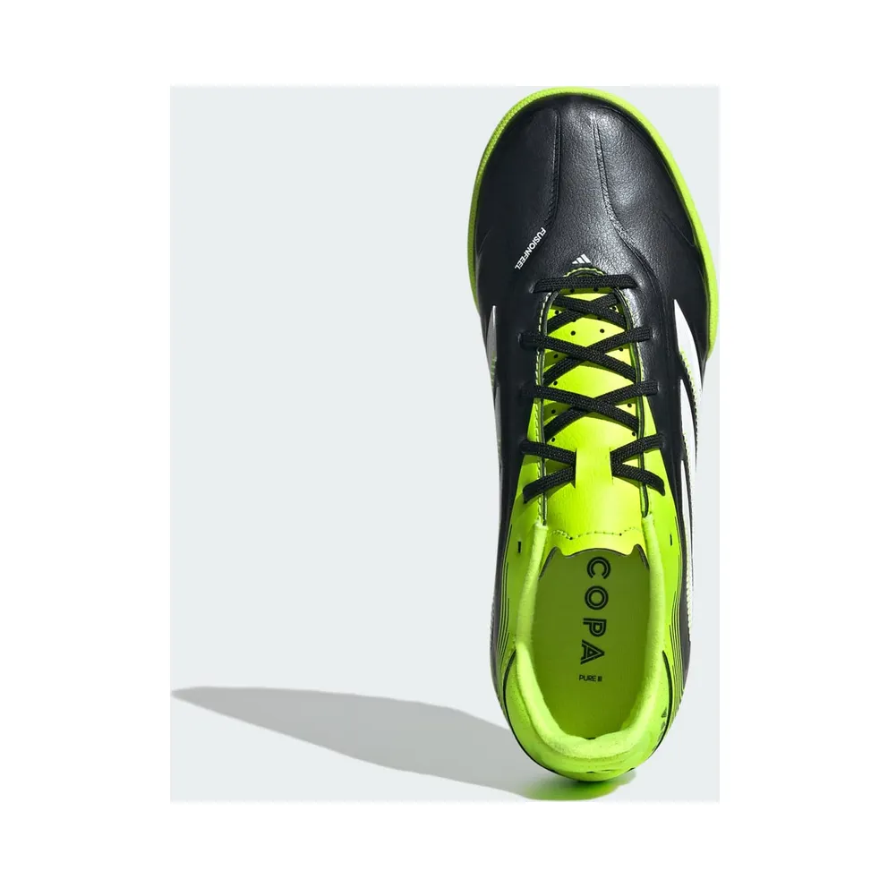 adidas Copa Pure 3 League TF Core Black Cloud White Lucid Lemon (JR2881)